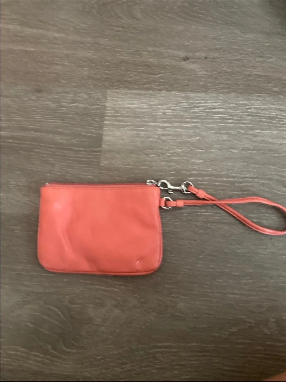 Coach Coral Wristlet Pouch